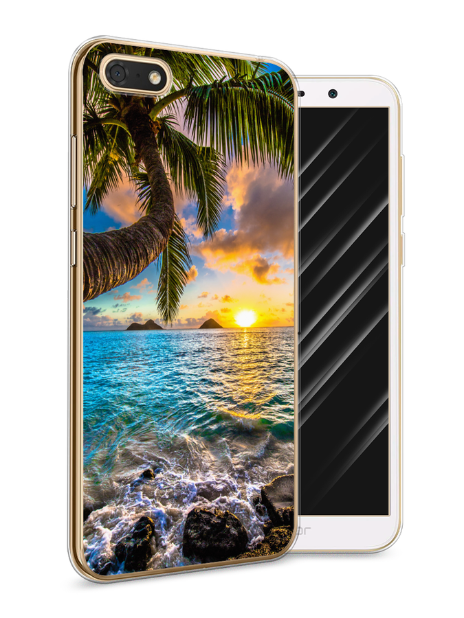 

Чехол Awog на Honor 7A "Восход 5", Голубой;желтый;зеленый, 65250-4