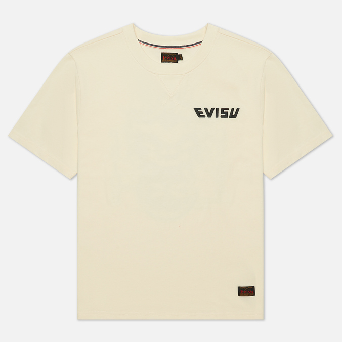 фото Футболка мужская evisu 2eshtm2ts512xxct-ecru бежевая s