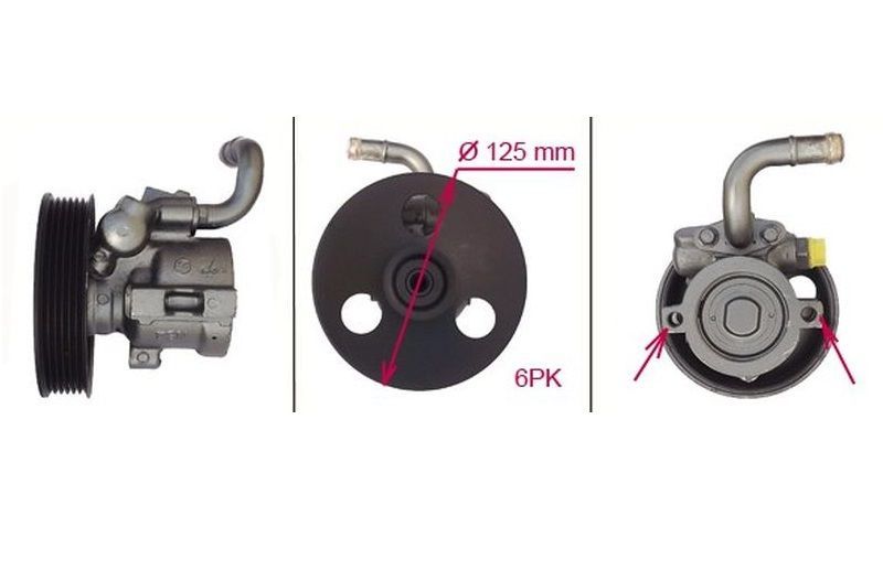 Насос ГУР PSTPRO для Chevrolet Lacetti 2003-, Chevrolet Aveo 2005-