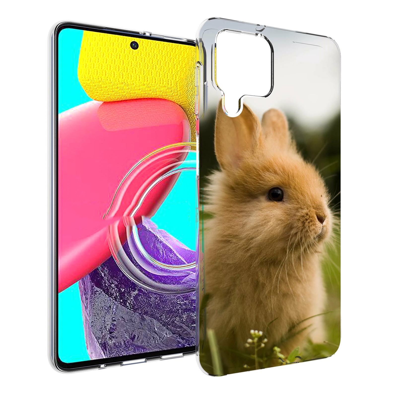 

Чехол MyPads Кролик для Samsung Galaxy M53 (SM-M536), Прозрачный, Tocco