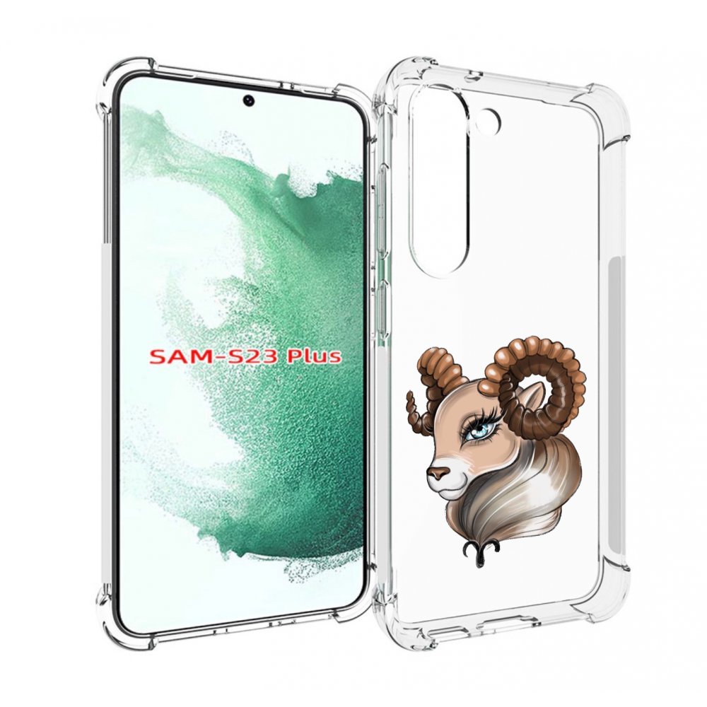 

Чехол MyPads Барашка для Samsung Galaxy S23 Plus +, Прозрачный, Tocco