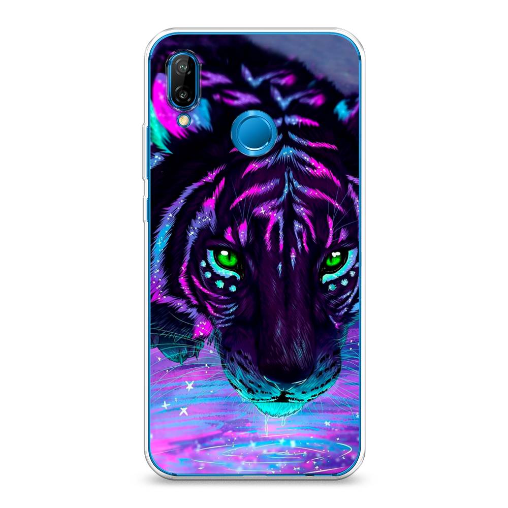 

Чехол Awog "Волшебный тигр" для Huawei Nova 3E, 65650-1