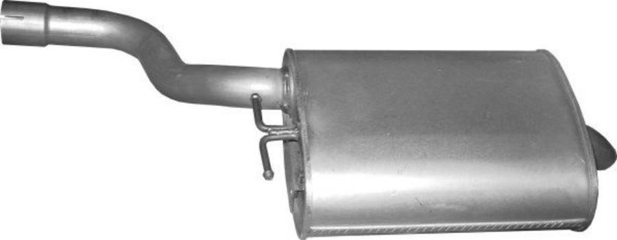 

Глушитель задн часть BMW: 520I/523I/525I/528I/530I POLMOSTROW 0332