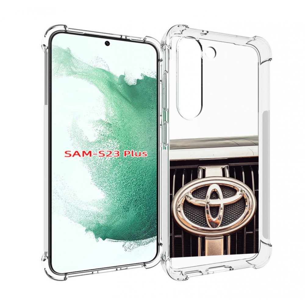 

Чехол MyPads toyota 3 для Samsung Galaxy S23 Plus +, Прозрачный, Tocco