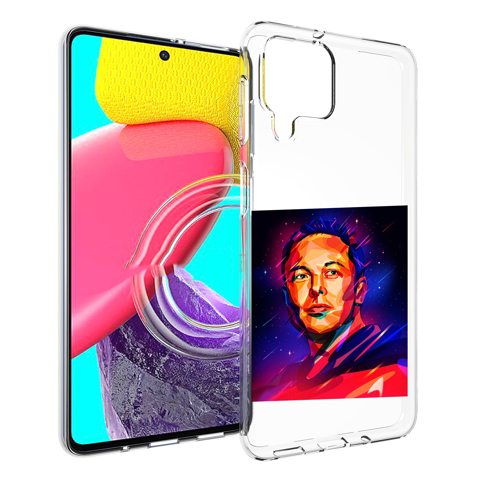 

Чехол MyPads Илон-Маск для Samsung Galaxy M53 (SM-M536), Прозрачный, Tocco