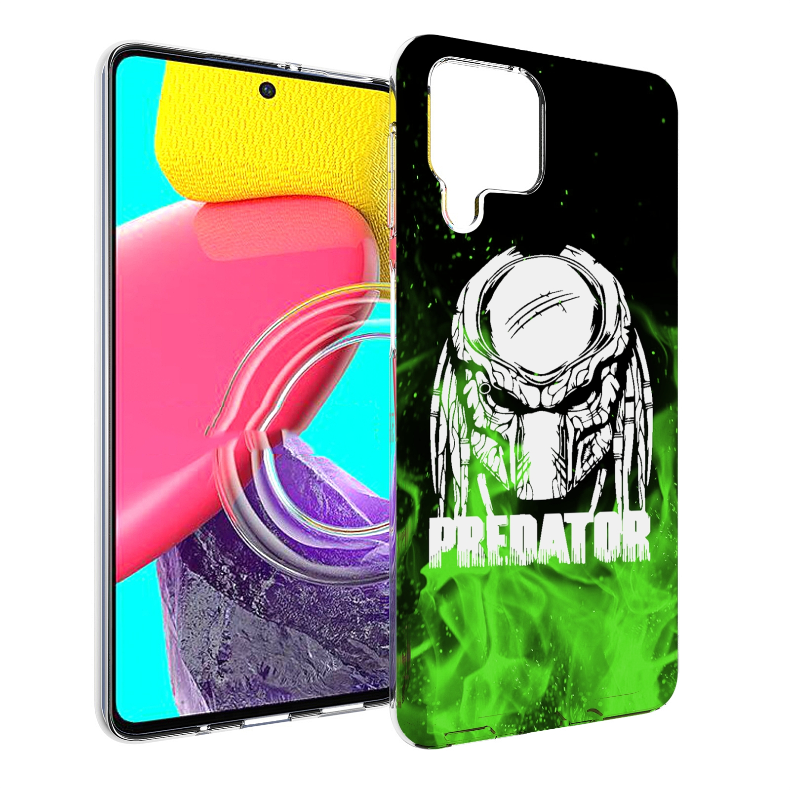 

Чехол MyPads Знак-хищника для Samsung Galaxy M53 (SM-M536), Прозрачный, Tocco