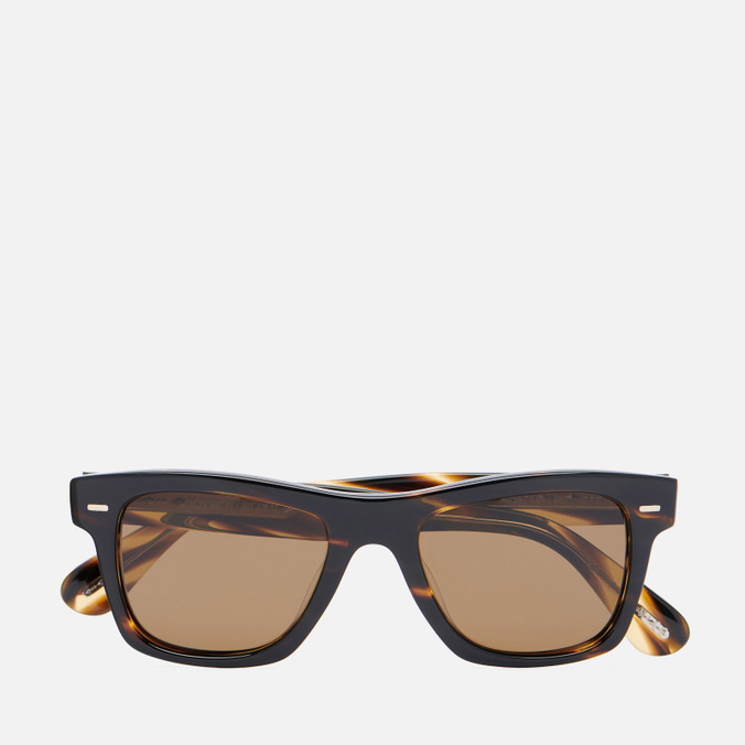 Солнцезащитные очки Oliver Peoples Oliver Sun Polarized коричневый, Размер 49mm