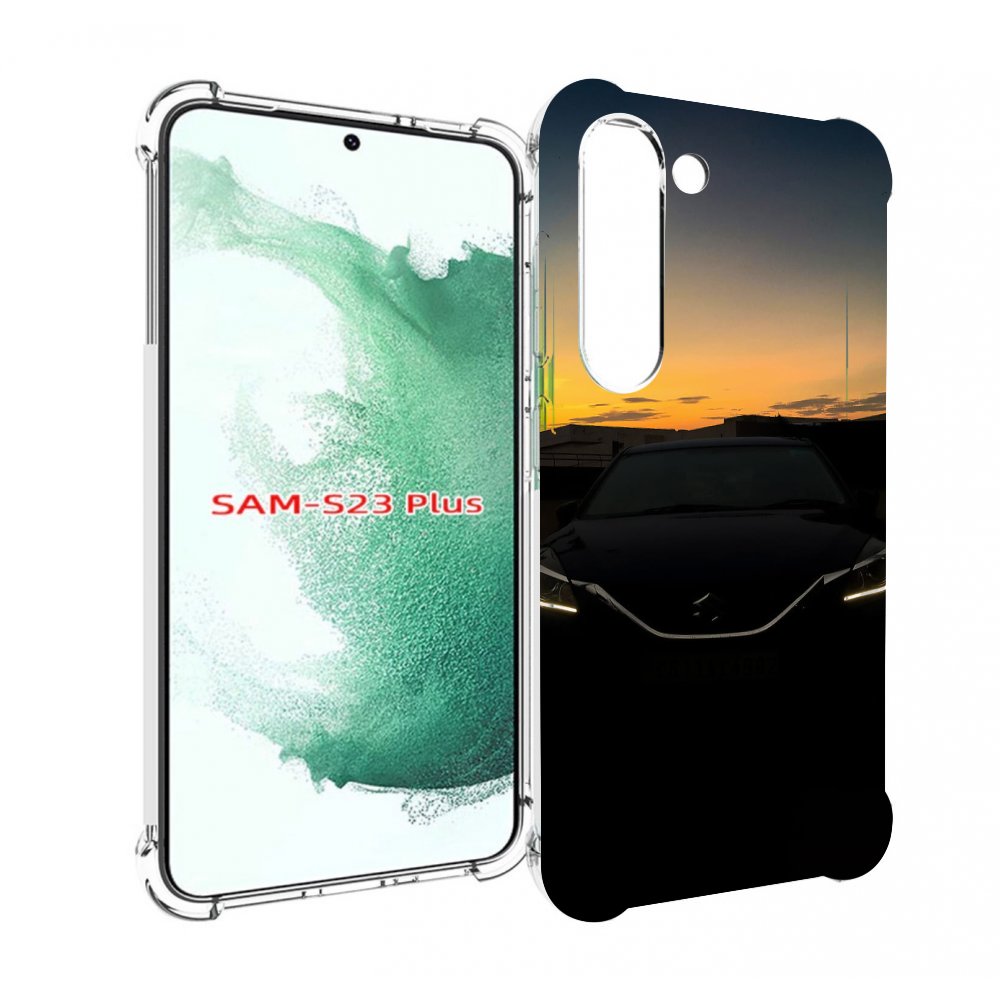 

Чехол MyPads suzuki 2 мужской для Samsung Galaxy S23 Plus +, Прозрачный, Tocco