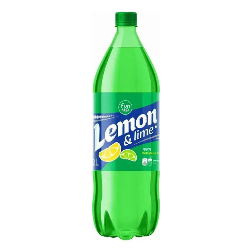 Газированный напиток Fun Up лимон-лайм 2 л