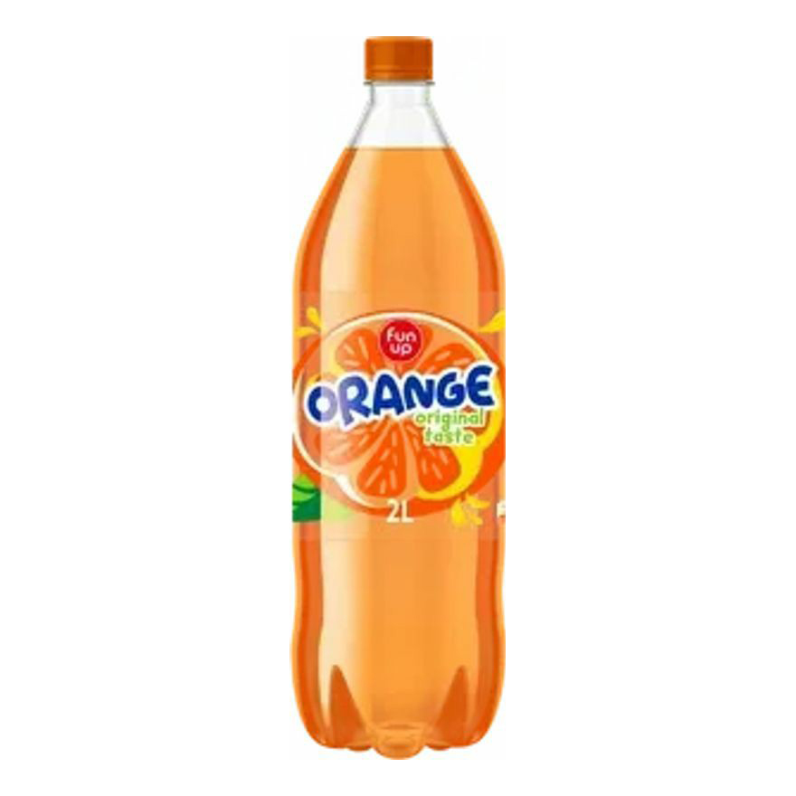 Газированный напиток Fun Up со вкусом апельсина 2 л