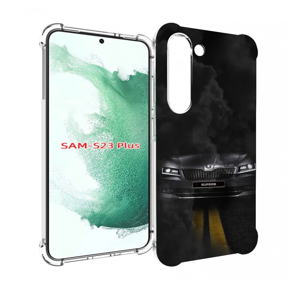 

Чехол MyPads skoda 1 для Samsung Galaxy S23 Plus +, Прозрачный, Tocco
