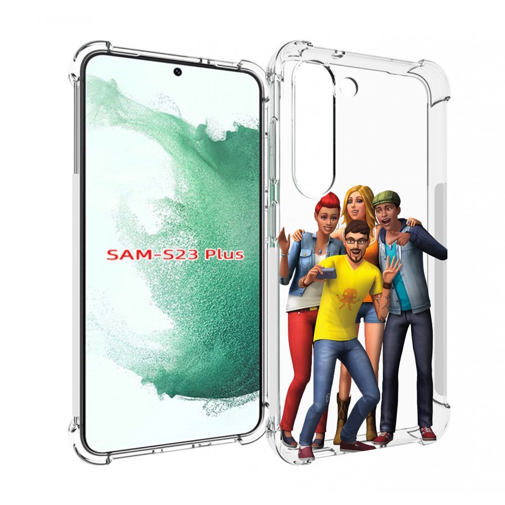 

Чехол MyPads sims для Samsung Galaxy S23 Plus +, Прозрачный, Tocco