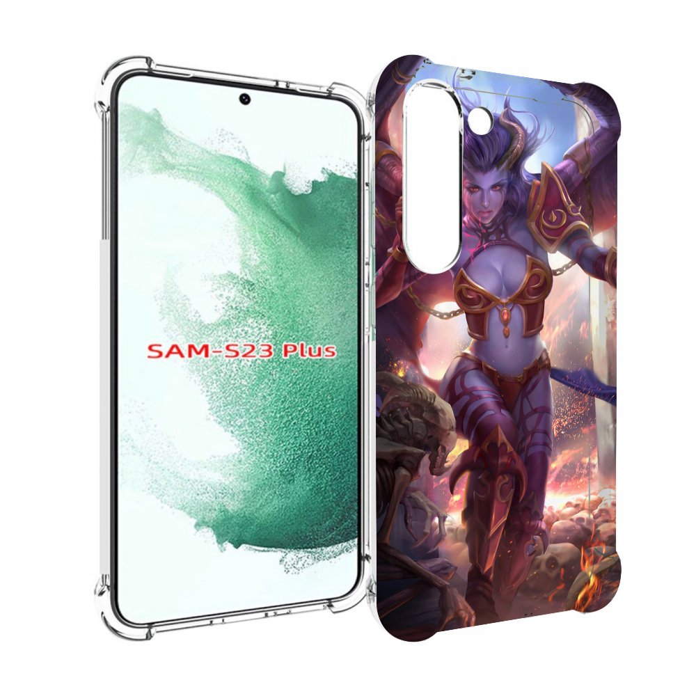 

Чехол MyPads queen of pain dota 2 для Samsung Galaxy S23 Plus +, Прозрачный, Tocco