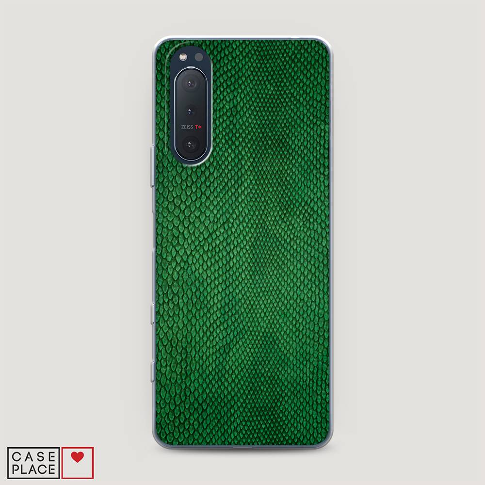 

Чехол Awog на Sony Xperia 5 II "Изумрудная змея", Разноцветный, 54750-3