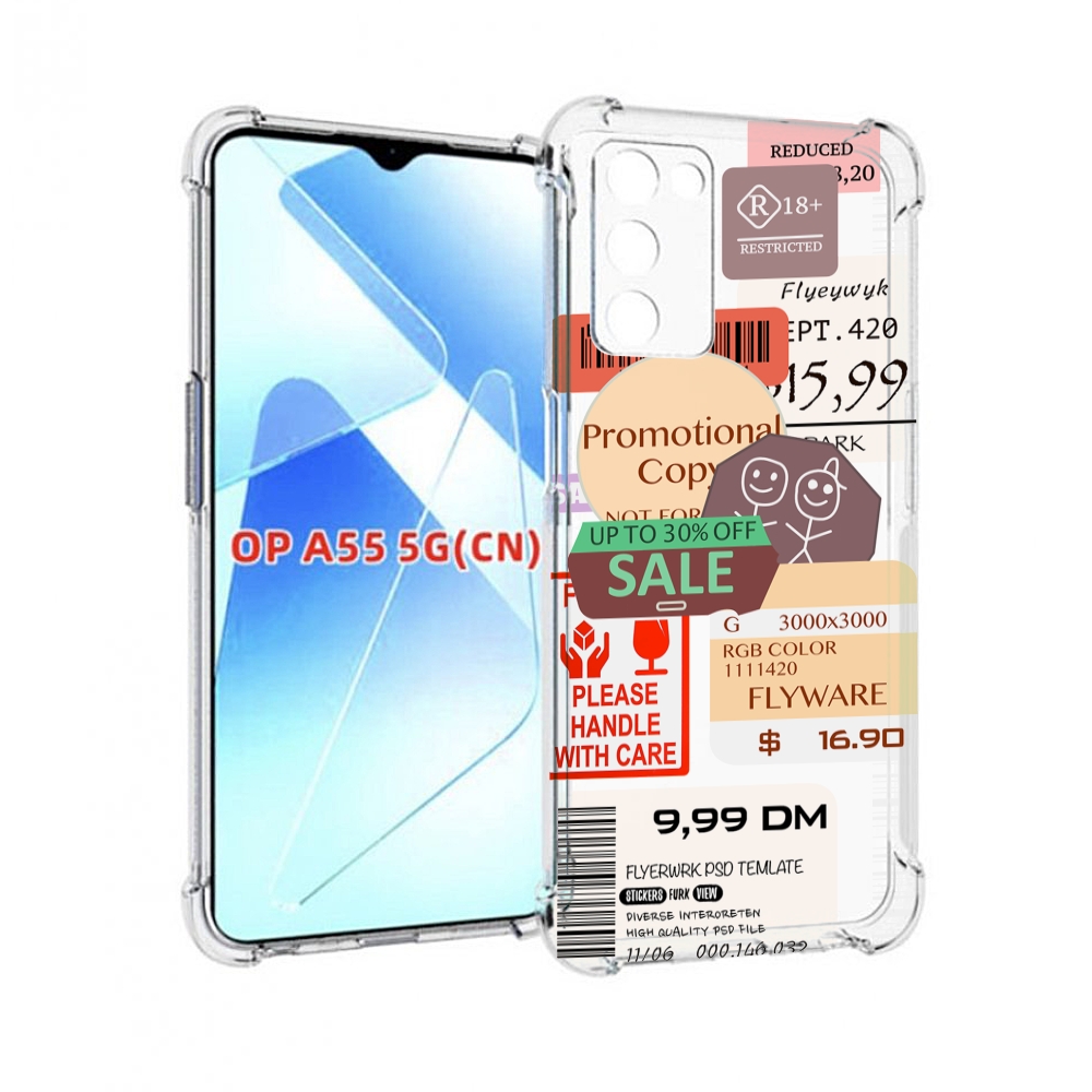 

Чехол MyPads скидочные-купоны-принт для Infinix Zero X Neo, Прозрачный, Tocco