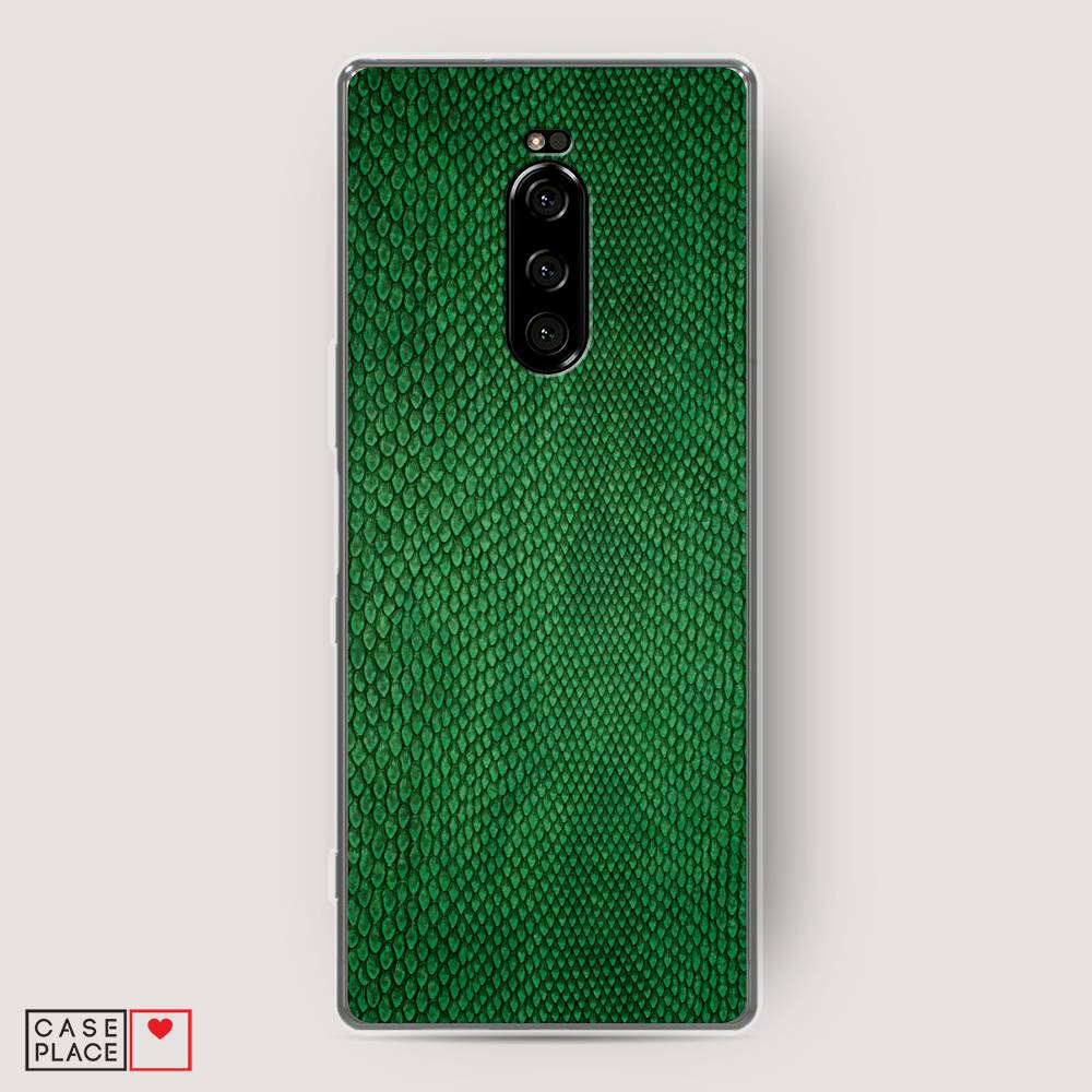 

Чехол Awog на Sony Xperia 1/XZ4 "Изумрудная змея", Разноцветный, 54250-3