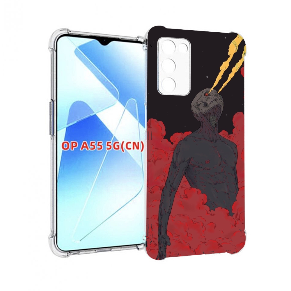 

Чехол MyPads скелет в красном дыму для Infinix Zero X Neo, Прозрачный, Tocco