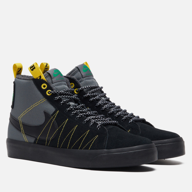 

Кеды женские Nike Zoom Blazer Mid PRM Acclimate Pack черные 38.5 EU, Zoom Blazer Mid PRM Acclimate Pack