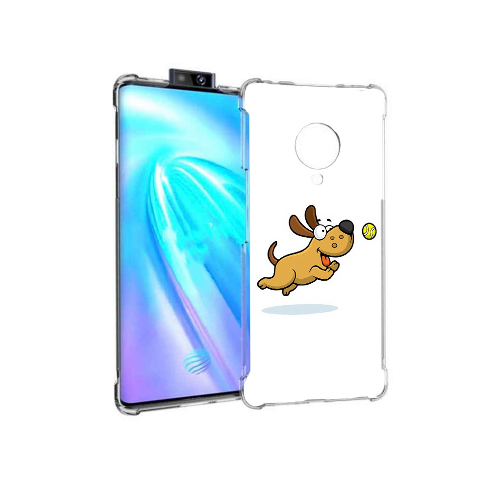 

Чехол MyPads Tocco для Vivo NEX 3 пёсик (PT136035.381.563), Прозрачный, Tocco