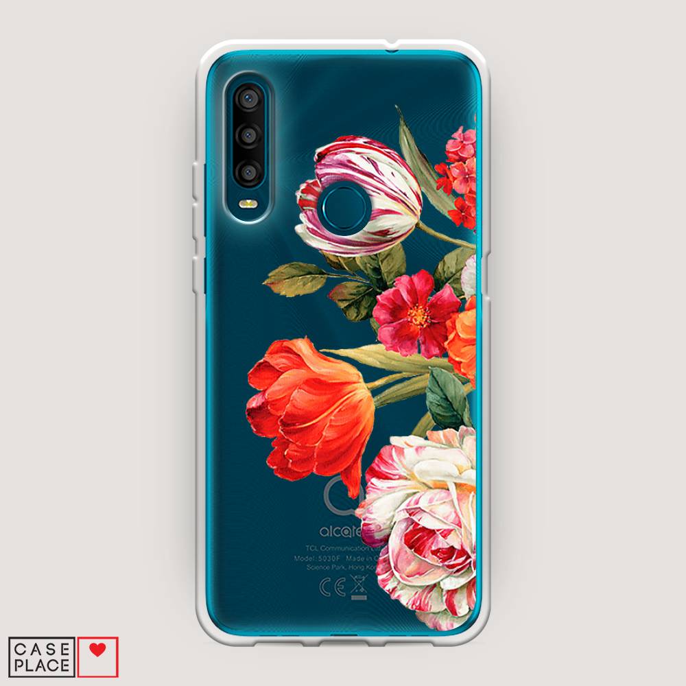 

Чехол Awog на Alcatel 1SE (2020) / Алкатель 1SE (2020) "Весенний букет", Разноцветный, 171250-8