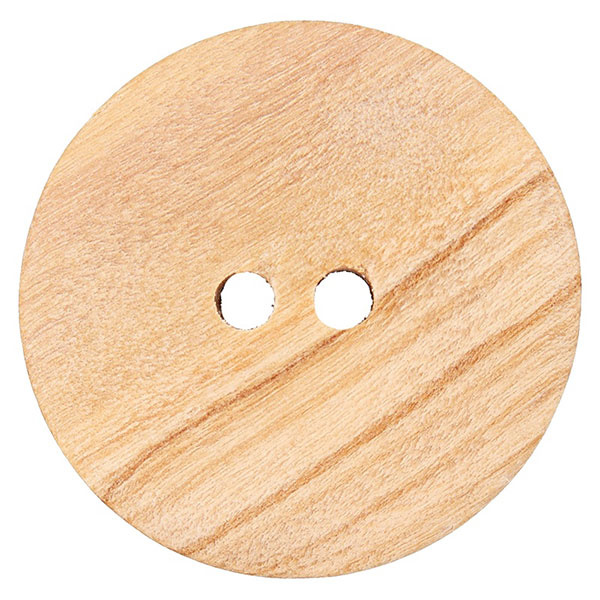 

Пуговица с 2 отверстиями, размер 18мм, дерево, коричневый, Union Knopf by Prym, U004213401