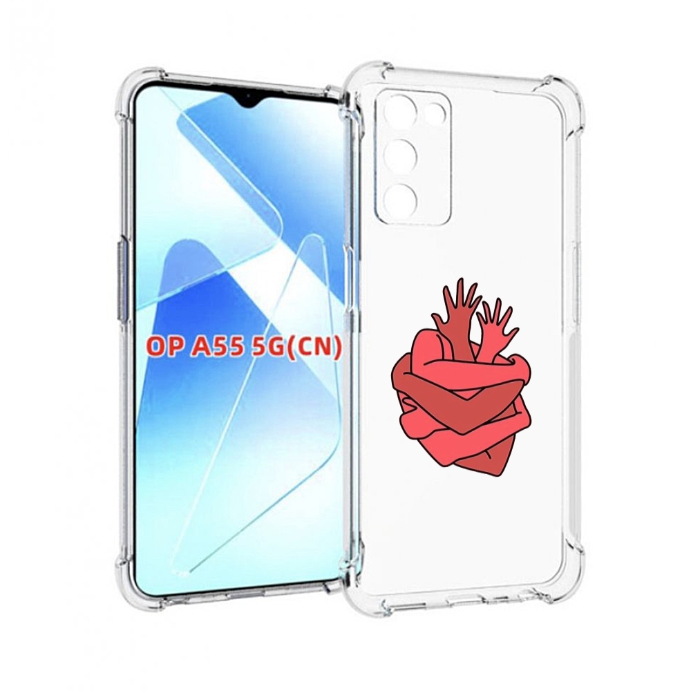 

Чехол MyPads сердце из ручек для Infinix Zero X Neo, Прозрачный, Tocco
