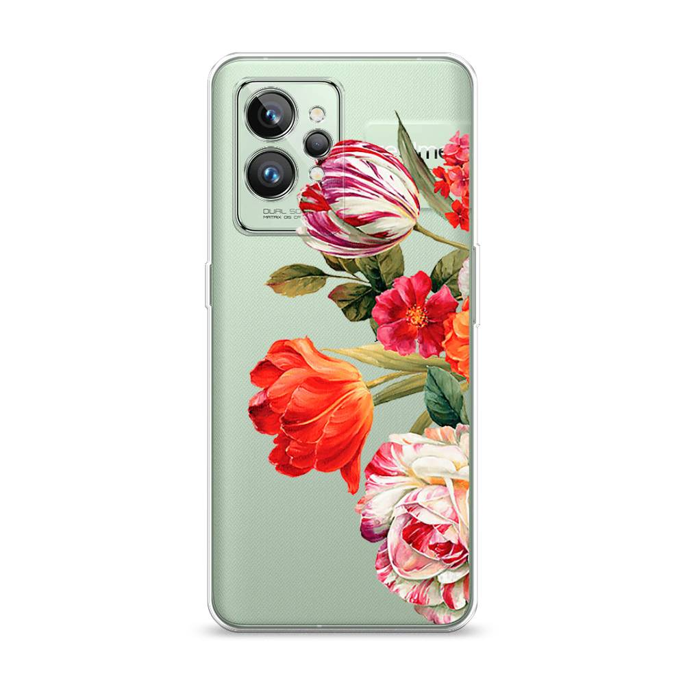

Чехол Awog на Realme GT 2 Pro "Весенний букет", Разноцветный, 258650-8