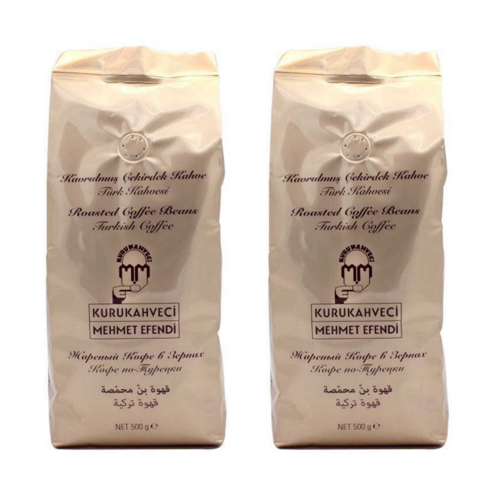 

Кофе в зёрнах Kurukahveci Mehmet Efendi, 500 г * 2 шт