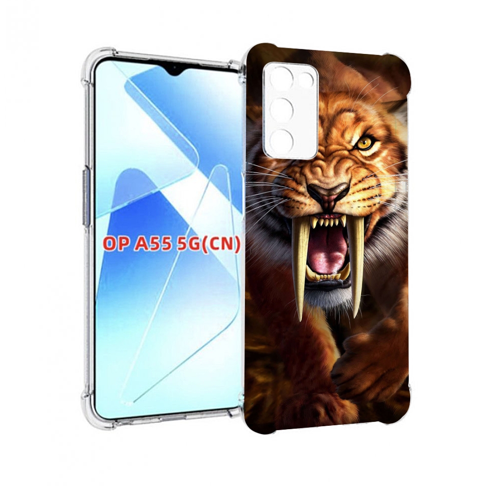 

Чехол MyPads саблезубый злой тигр для Infinix Zero X Neo, Прозрачный, Tocco