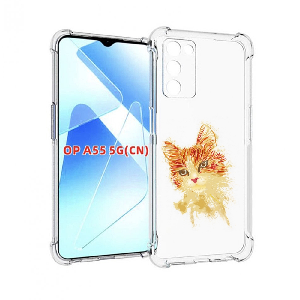 

Чехол MyPads рыжий кот для Infinix Zero X Neo, Прозрачный, Tocco