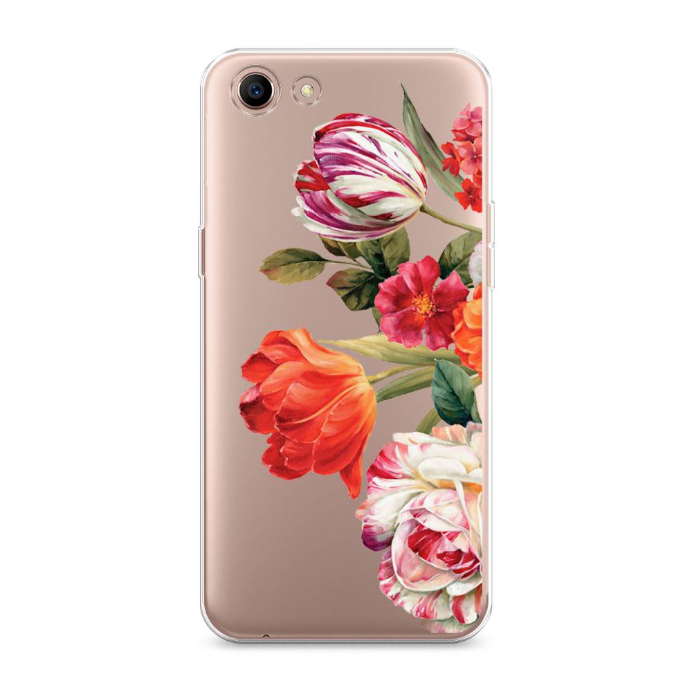 

Чехол Awog на Oppo A83 "Весенний букет", Разноцветный, 250150-8