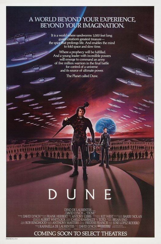 

Постер к фильму "Дюна" (Dune) Оригинальный 68,6x104,1 см