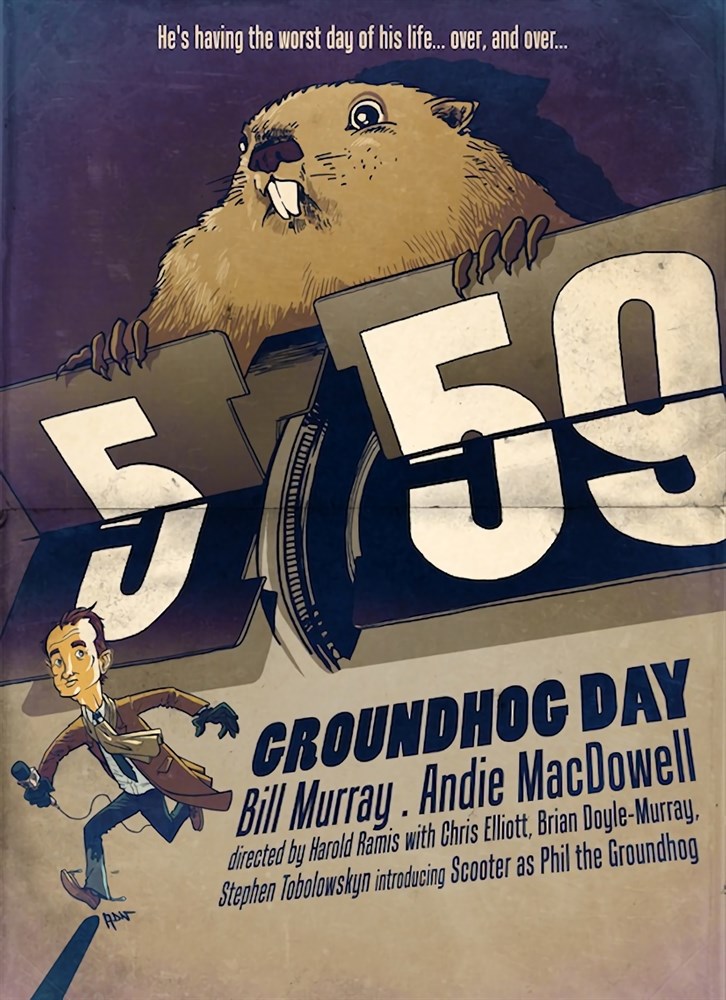 

Постер к фильму "День сурка" (Groundhog Day) A3