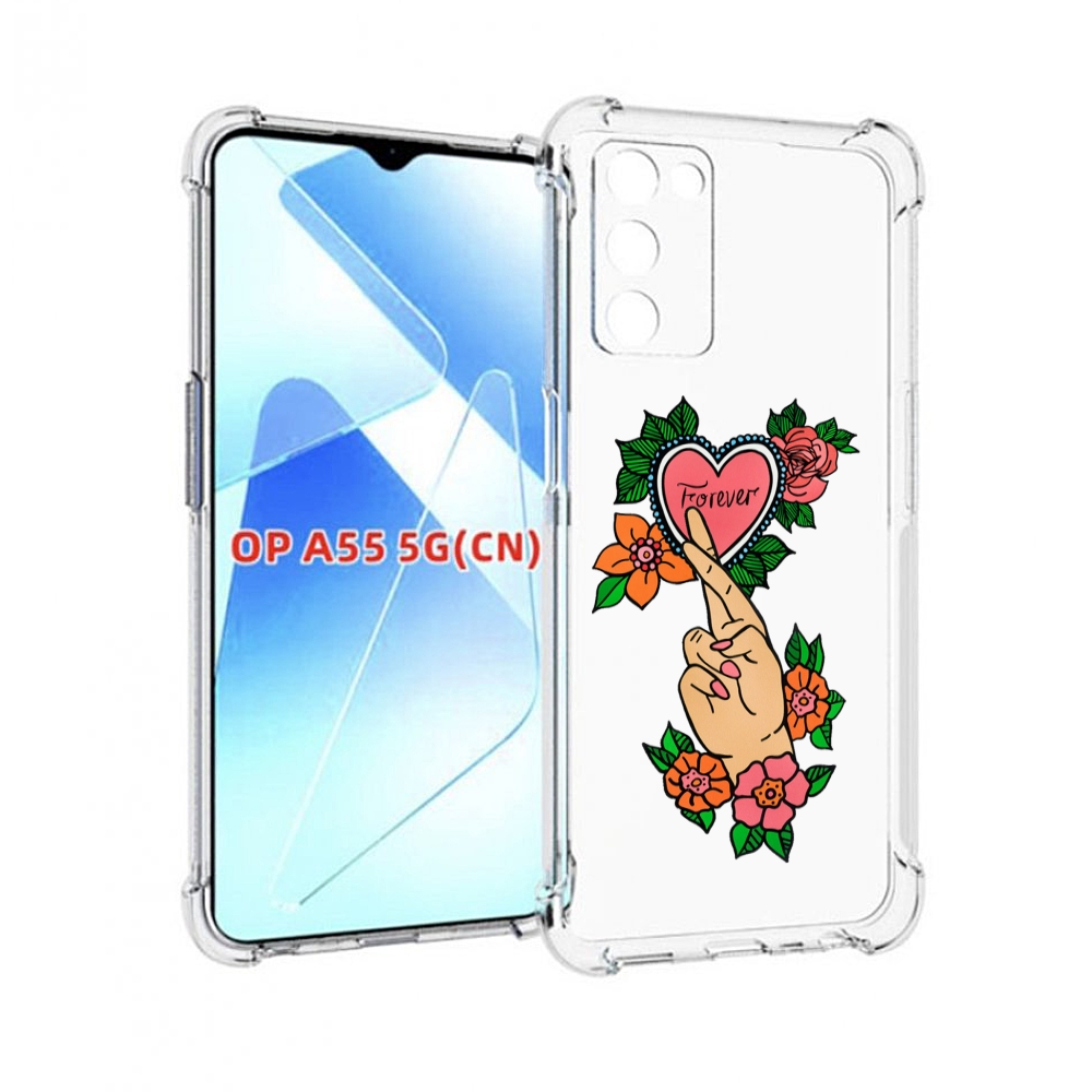 

Чехол MyPads ручки-навсегда женский для Infinix Zero X Neo, Прозрачный, Tocco