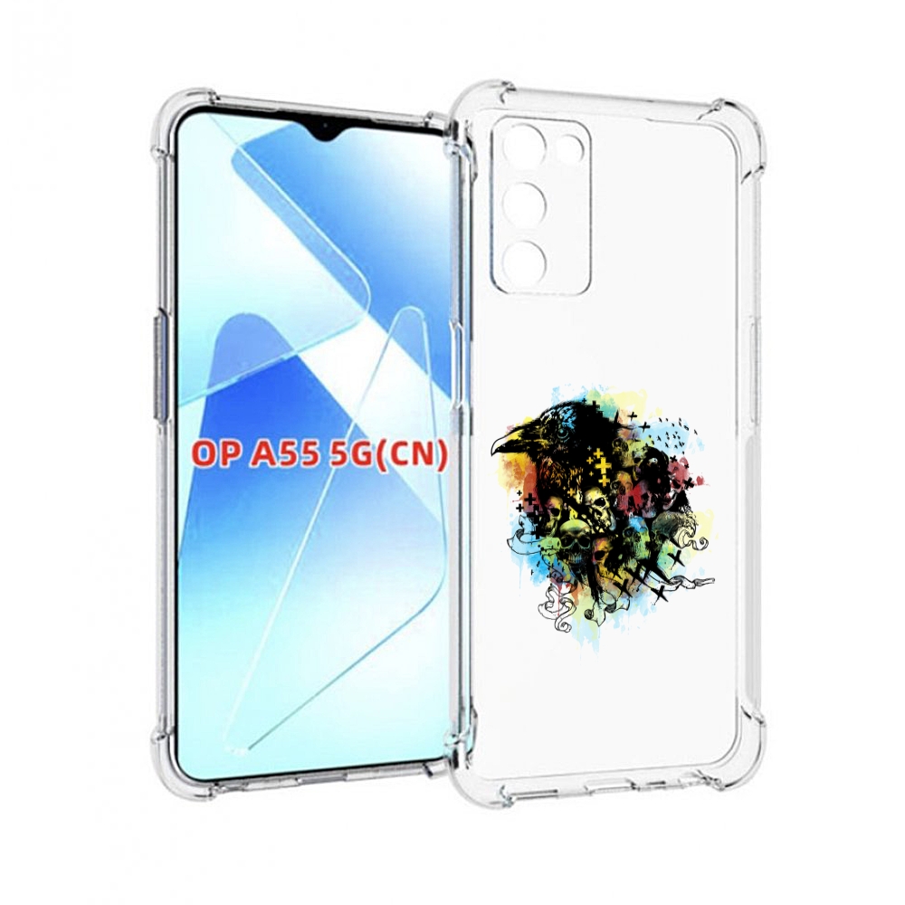 

Чехол MyPads ворон и черепа для Infinix Zero X Neo, Прозрачный, Tocco