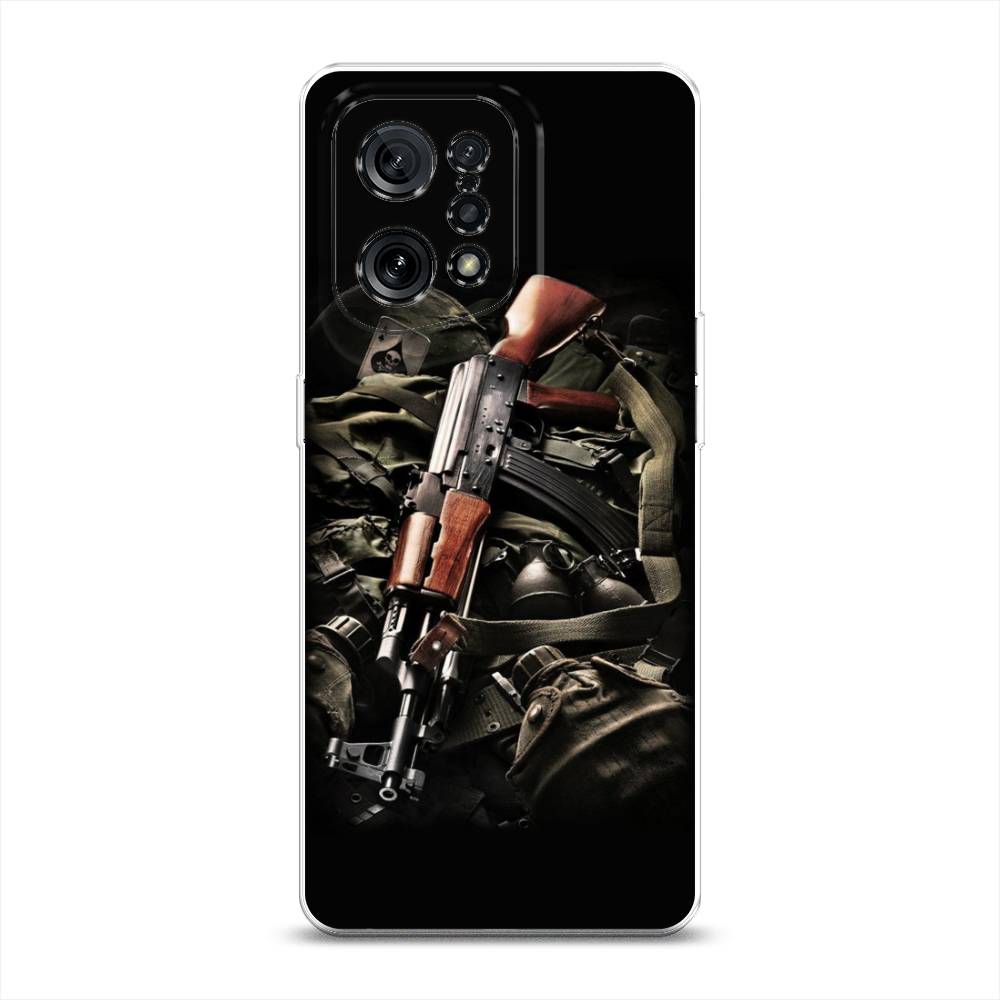 

Чехол Awog на Oppo Find X5 "Автомат", Разноцветный, 259750-5