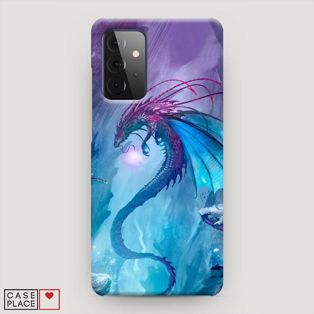 

Пластиковый чехол "Водный дракон" на Samsung Galaxy A72, 2101920-1