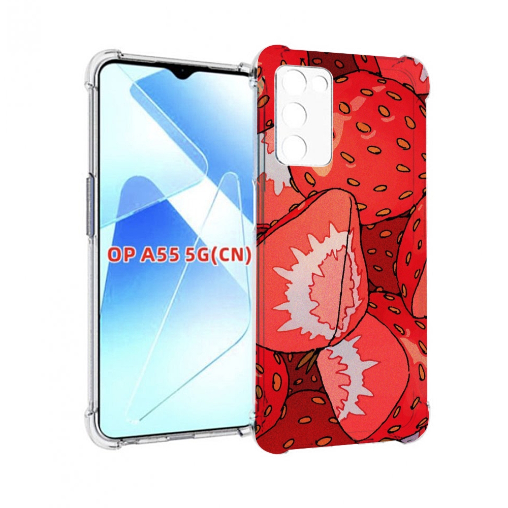 

Чехол MyPads рисованная-клубника для Infinix Zero X Neo, Прозрачный, Tocco