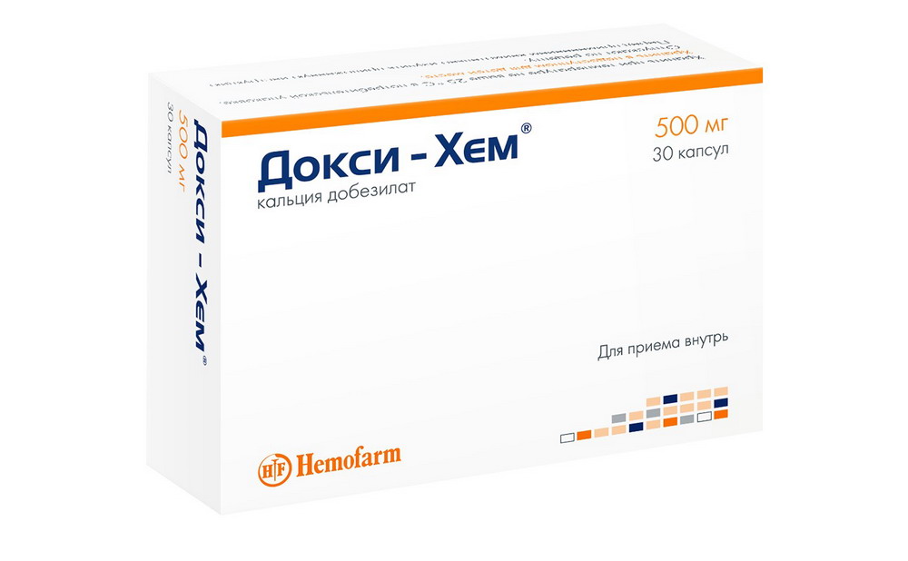 

Докси-Хем капсулы 500 мг 30 шт.