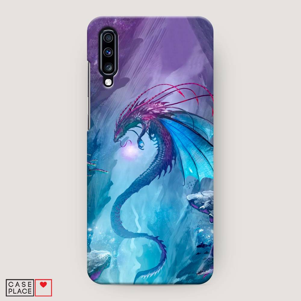 

Пластиковый чехол "Водный дракон" на Samsung Galaxy A70, 28120-1