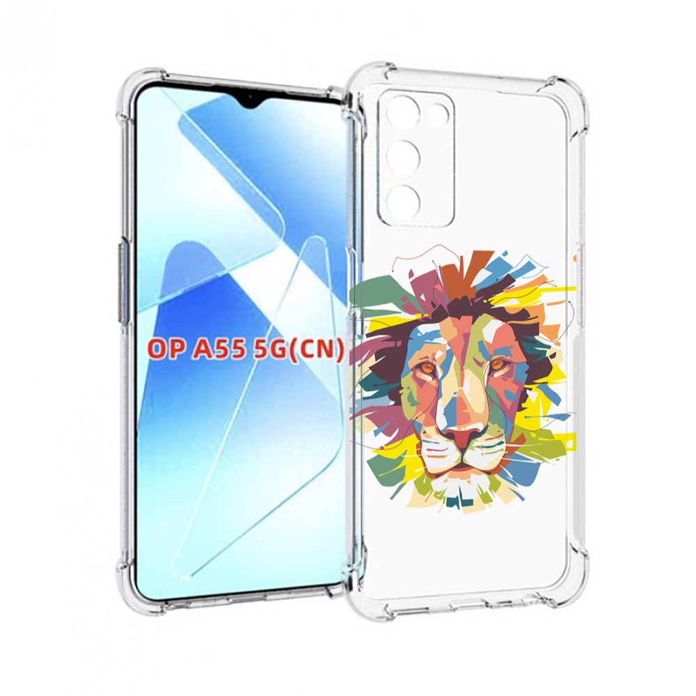 

Чехол MyPads разноцветный-лев детский для Infinix Zero X Neo, Прозрачный, Tocco