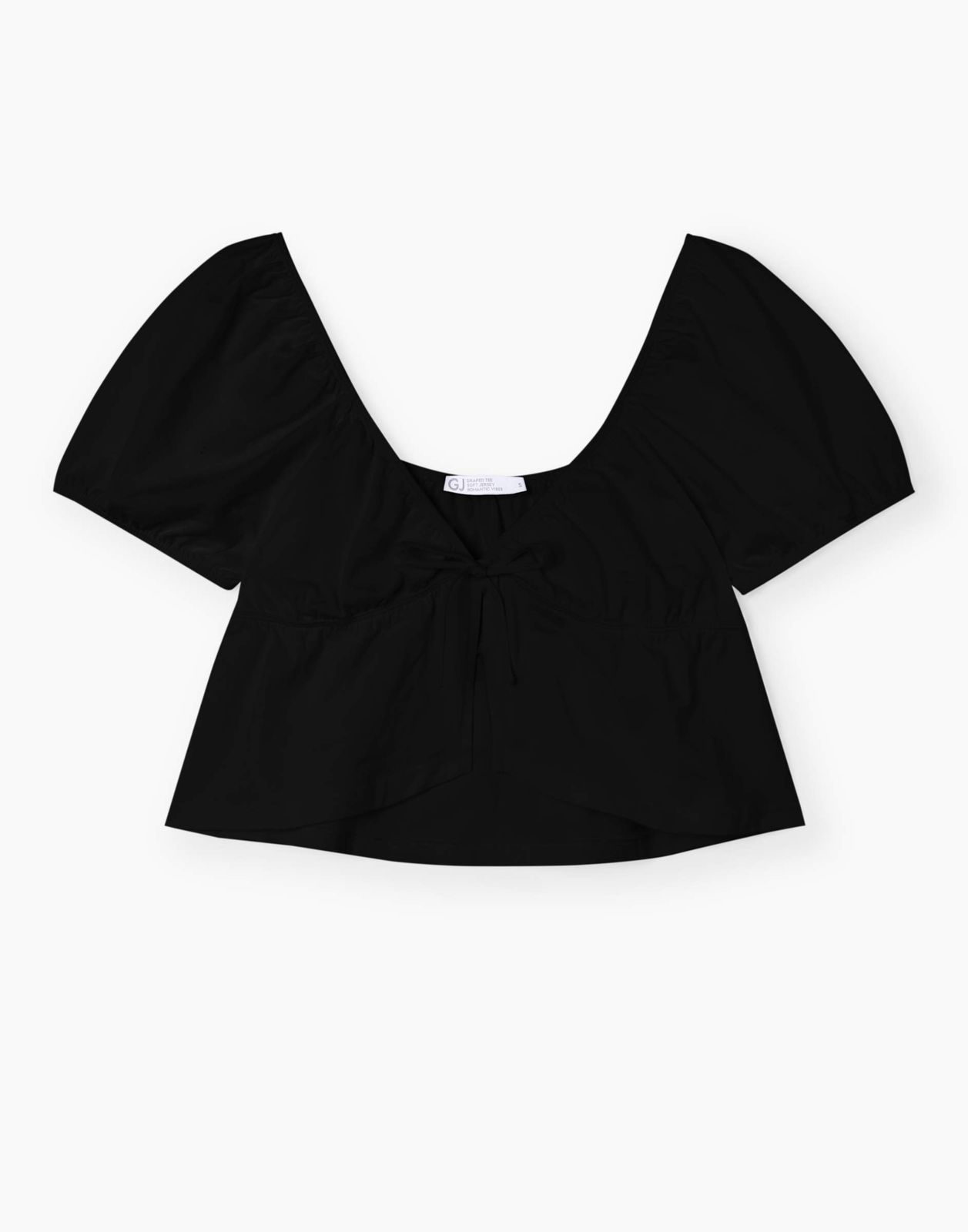 

Топ женский Gloria Jeans GKT022255 черный S/170, GKT022255