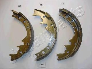 

Колодки барабанные toyota hiace 1.6-2.2d 77-85 Japanparts GF233AF