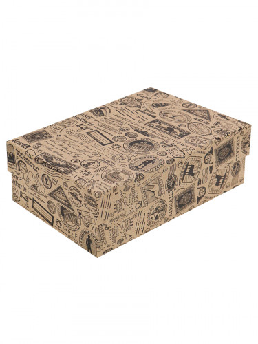 

Одинарная прямоугольная коробка Почта, 19x12x7,5 см, Коробки