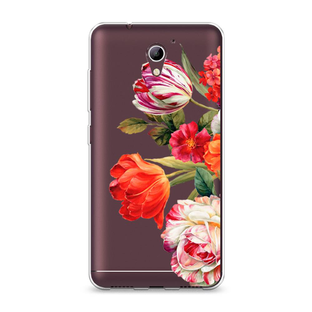 

Чехол Awog на ZTE Blade A510 / ЗТЕ Блэйд A510 "Весенний букет", Разноцветный, 130150-8