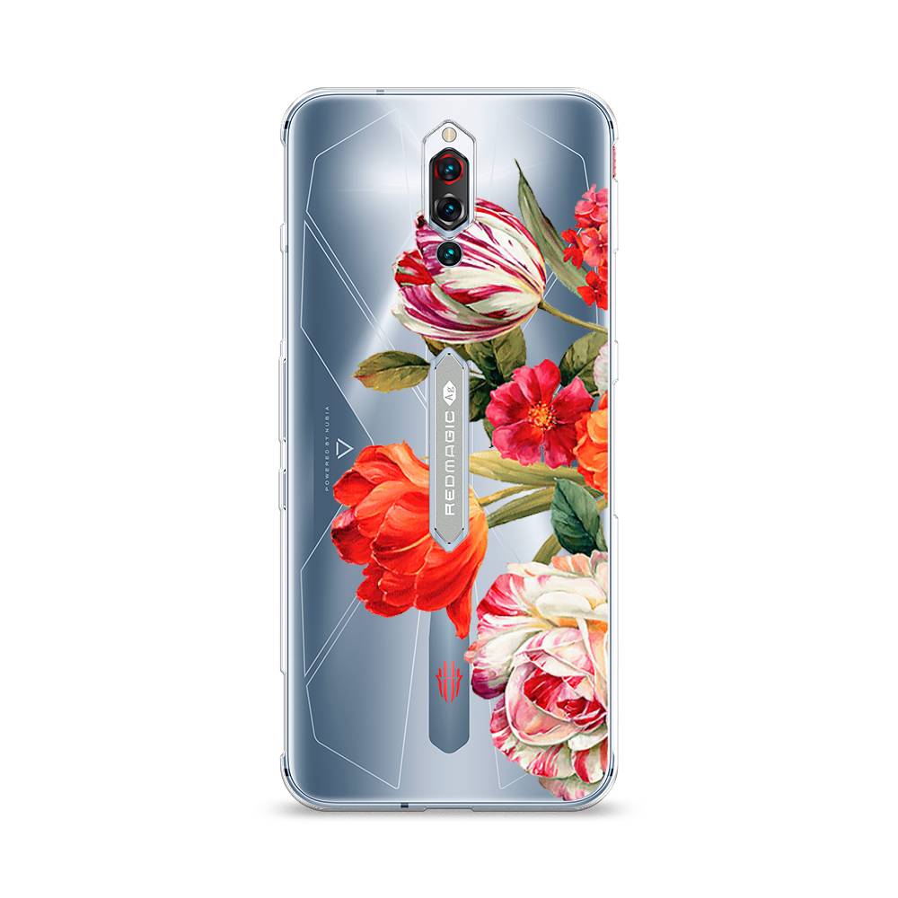

Чехол Awog на ZTE Red Magic 5S / ЗТЕ Red Magic 5S "Весенний букет", Разноцветный, 134250-8