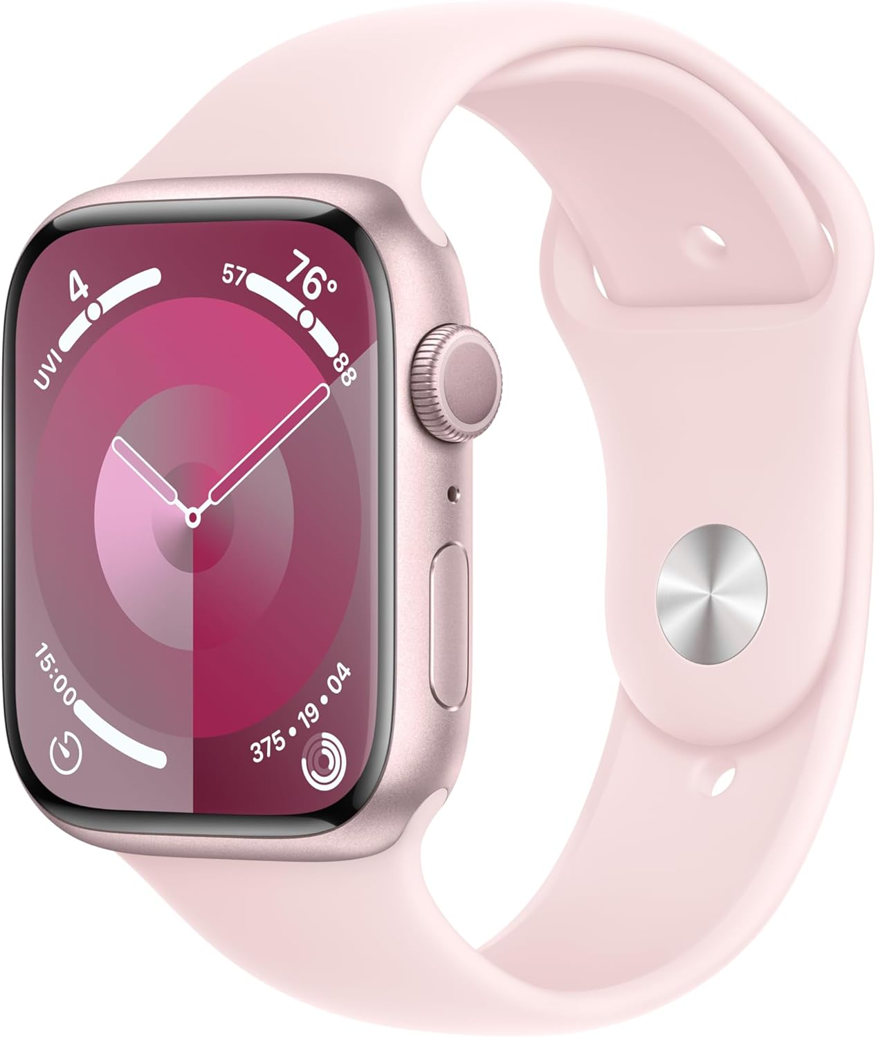 Смарт-часы Apple Watch S9 45mm Pink Aluminium S/M