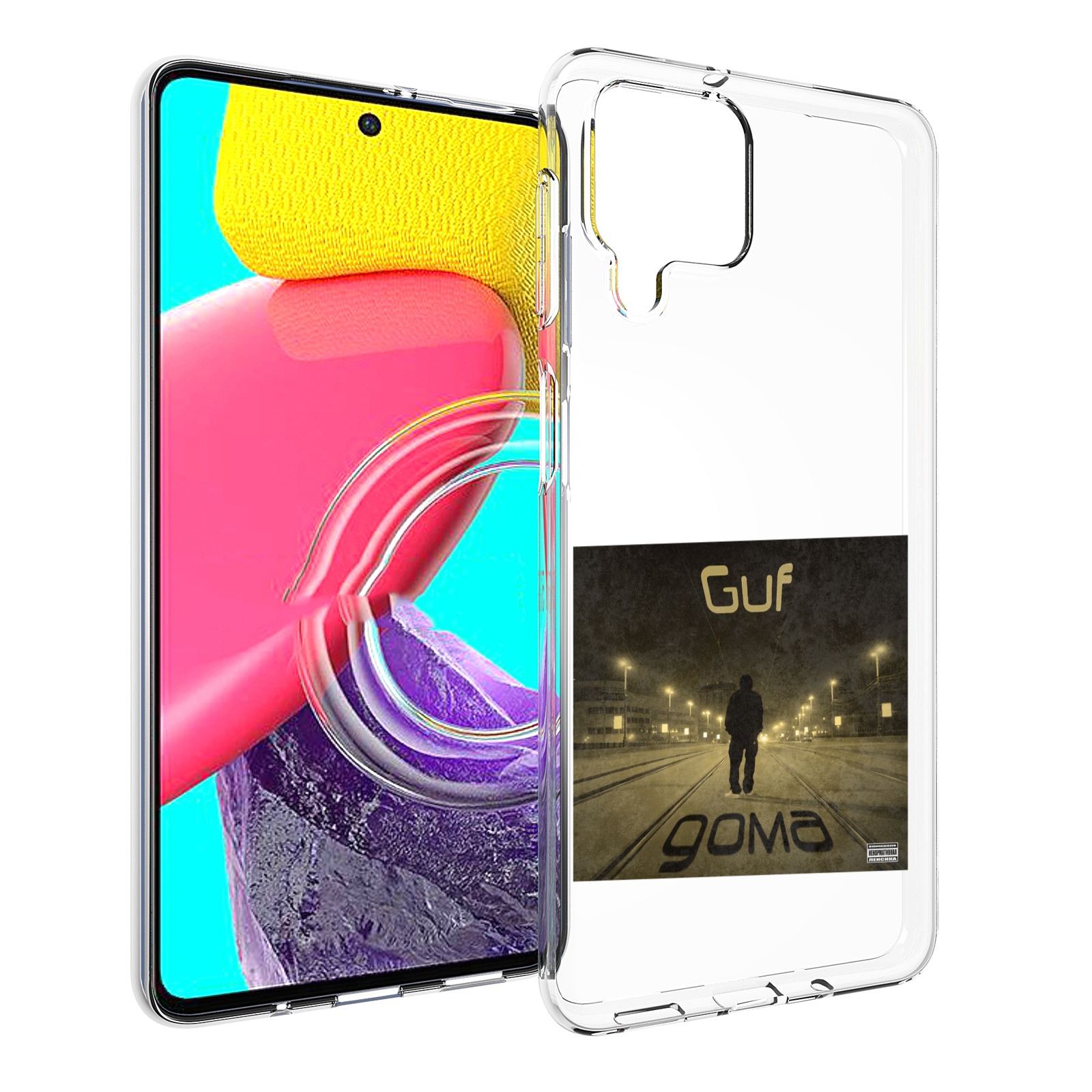 

Чехол MyPads Дома Guf для Samsung Galaxy M53 (SM-M536), Прозрачный, Tocco