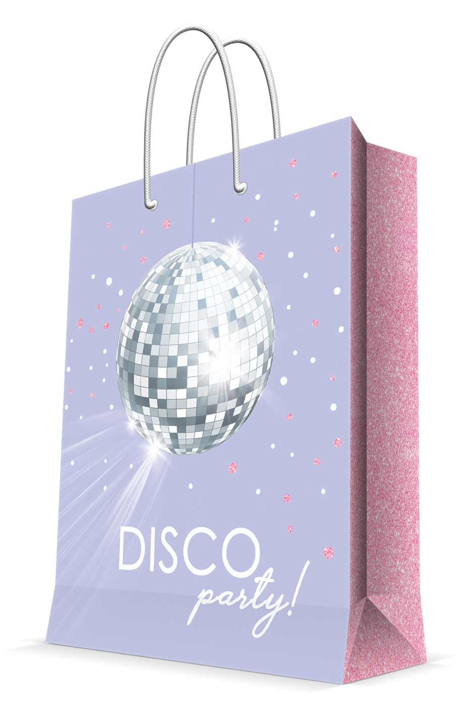 

Пакет бумажный "Disco party", 17,8x22,9x9,8 см, Пакеты / Средние (высота 15-35 см) / Женские