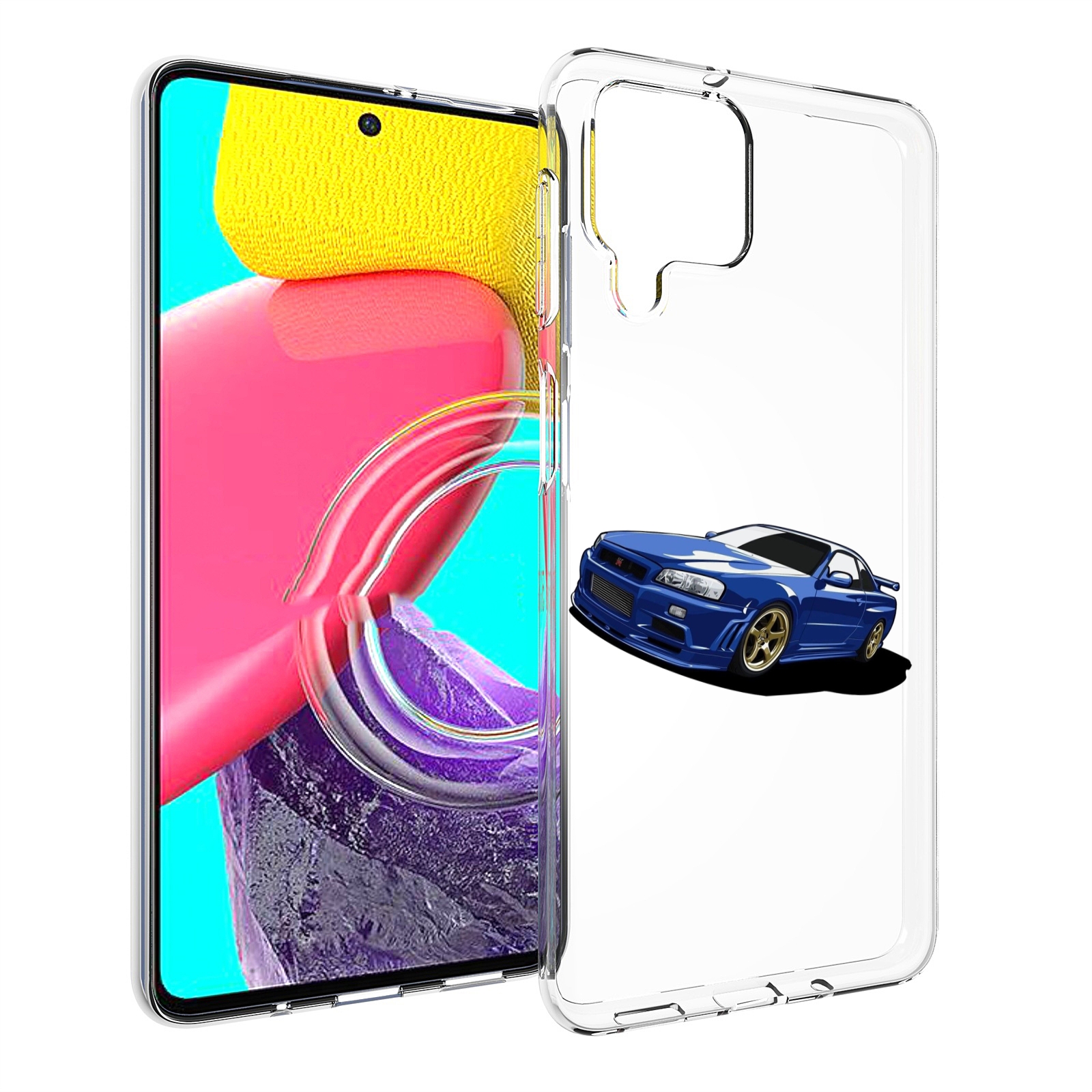

Чехол MyPads Джитиэр для Samsung Galaxy M53 (SM-M536), Прозрачный, Tocco